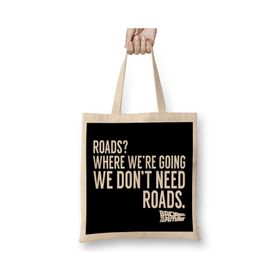 Humuts Back to the Future We Dont Need Roads Bez Çanta