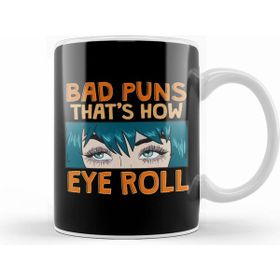 Humuts Bad Puns That's How Eye Roll Hilarious Dad Joke Kupa