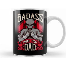 Humuts Badass Muay Thai Dad ,mixed Martial Arts Mma Kupa Bardak