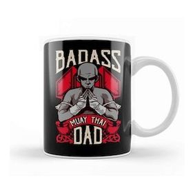 Humuts Badass Muay Thai Dad ,mixed Martial Arts Mma Kupa Bardak