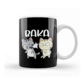 Humuts Baka Anime Slap Japan Cat Anime Japan Baka Kawaii Cats Kedi Kupa Bardak