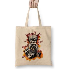 Humuts Bakugo Katsuki Bez Uzun Saplı Açık Bej Rengi Çanta