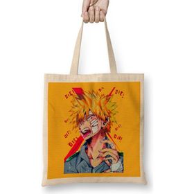 Humuts Bakugou Katsuki Bez Uzun Saplı Açık Bej Rengi Çanta