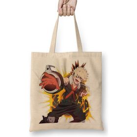 Humuts Bakugou Katsuki Bez Uzun Saplı Açık Bej Rengi Çanta