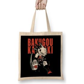 Humuts Bakugou Katsuki Halloween Bakugo Werewolf Bez Uzun Saplı Açık Bej Rengi Çanta
