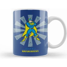 Humuts Bananaman Retro Japanese Kupa Bardak
