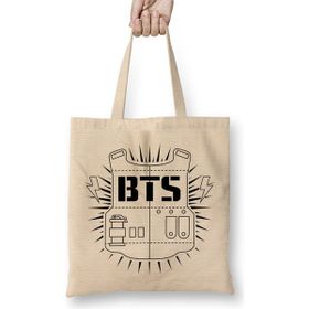 Humuts Bangtan Boys Bts Kim Taehyung V Jin Kim Bez Uzun Saplı Açık Bej Rengi Çanta