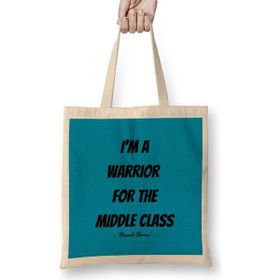 Humuts Barack Obama Quotes Art Gift - Vintage Retro Style Bez Kadın Günlük Çanta