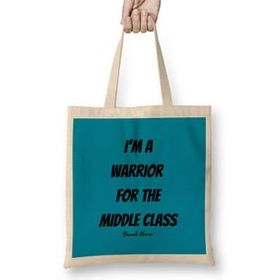 Humuts Barack Obama Quotes Art Gift - Vintage Retro Style Bez Kadın Günlük Çanta