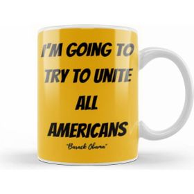 Humuts Barack Obama Quotes Art Gift Vintage Retro Style Kupa Bardak