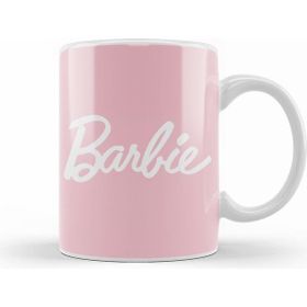 Humuts Barbie Logo 01 Kupa Bardak