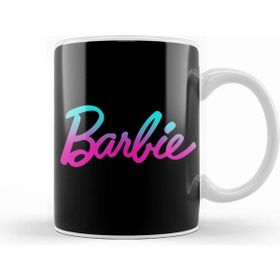 Humuts Barbie Logo 02 Kupa Bardak