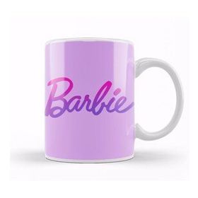 Humuts Barbie Purple Shade Logo Kupa Bardak