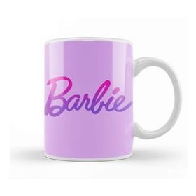 Humuts Barbie Purple Shade Logo Kupa Bardak