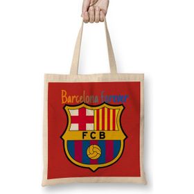 Humuts Barcelona Fans Barcelona Fc Bez Uzun Saplı Açık Bej Rengi Çanta