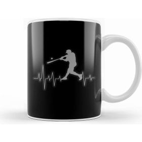 Humuts Baseball Heartbeat Elevated Heart Beat Clean Hit Kupa Bardak
