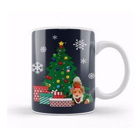 Humuts Basil Brush Around The Christmas Tree Kupa Bardak
