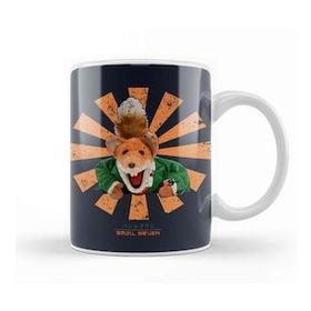 Humuts Basil Brush Retro Japanese Kupa Bardak