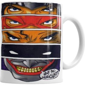 Humuts Batman Joker Wonder Woman Kupa Bardak