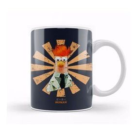 Humuts Beaker Retro Japanese Muppets Kupa Bardak