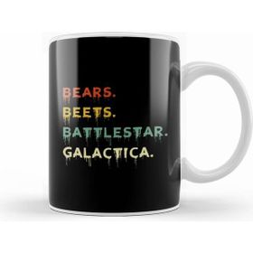 Humuts Bears Beets Battlestar Galactica The Office 02 Kupa Bardak