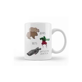 Humuts Bears Beets Battlestar Galactica The Office Kupa Bardak