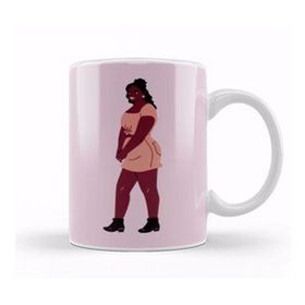 Humuts Beautiful Black Woman Kupa Bardak