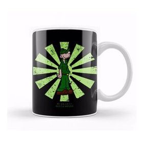 Humuts Beetle Bailey Retro Japanese Kupa Bardak