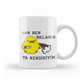 Humuts Belalı Civciv Kupa Bardak