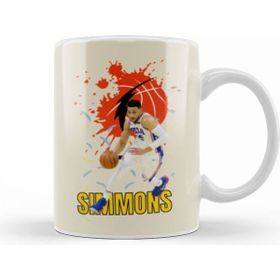 Humuts Ben Simmons Ben Simmons Vintage Art Legend Basketball Gift Vintage Retro Style Kupa Bardak
