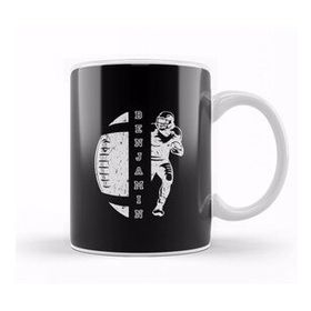 Humuts Benjamin Name Cheer School Spirit Sayings Football Football Sister Football Mom Kupa Bardak