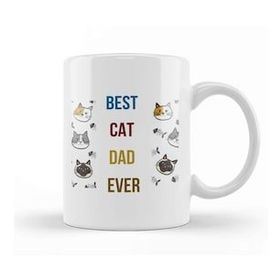 Humuts Best Cat Dad Ever 04 Kupa Bardak