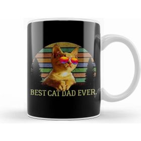 Humuts Best Cat Dad Ever Kedi Kupa Bardak