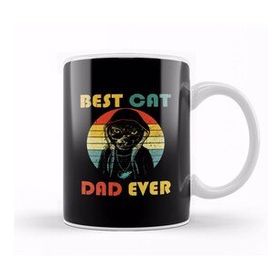 Humuts Best Cat Dad Ever Papa Cat Lover Kedi Kupa Bardak