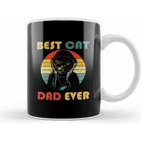 Humuts Best Cat Dad Ever Papa Cat Lover Kedi Kupa Bardak