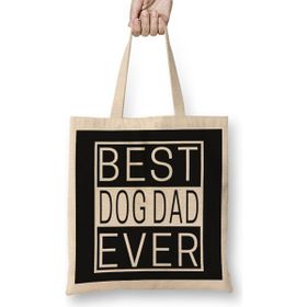 Humuts Best Dog Dad Ever 05 Bez Çanta