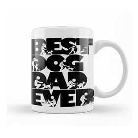 Humuts Best Dog Dad Ever Cool Gift Kupa Bardak