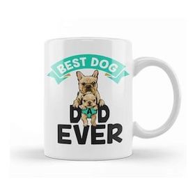 Humuts Best Dog Dad Ever Köpek 07 Kupa Bardak