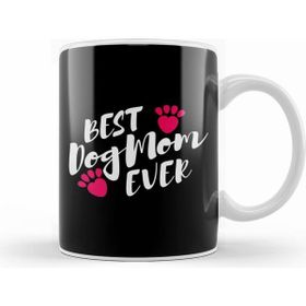 Humuts Best Dog Mom Ever Pug Sevimli Köpek Kupa Bardak