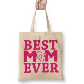 Humuts Best Mom Ever Mothers Day Anneler Günü Bez Çanta