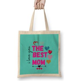 Humuts Best Mom Mommy Est Flower Mothers Day 2021 Bez Çanta