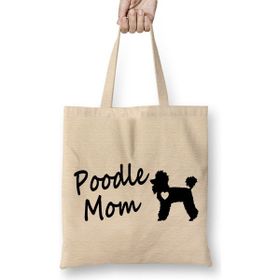 Humuts Best Poodle Mom Ever Gifts 01 Bez Çanta