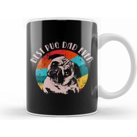 Humuts Best Pug Dad Ever Köpek Kupa Bardak