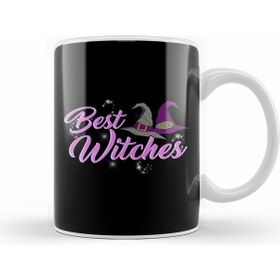 Humuts Best Witches Cute Halloween Witch Best Wishes Pun Kupa Bardak