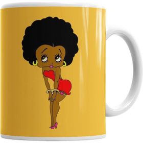 Humuts Betty Boop Negra Kupa Bardak