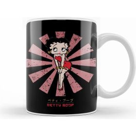Humuts Betty Boop Retro Japanese Kupa Bardak