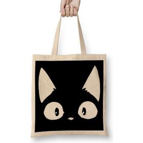Humuts Beyaz Kedi Siyah Kötü Cats Bez Çanta