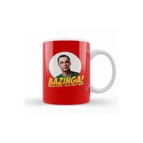 Humuts Big Bang Sheldon Cooper Bazinga Kupa Bardak