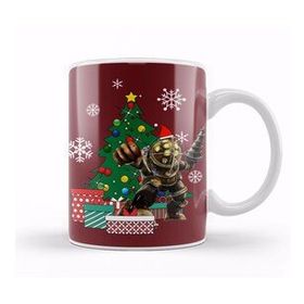 Humuts Big Daddy Bioshock Around The Christmas Tree Kupa Bardak