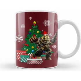Humuts Big Daddy Bioshock Around The Christmas Tree Kupa Bardak